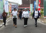 Peringatan HANTARU 2024 Kantor Wilayah BPN Provinsi Kalteng Gelar Jalan Sehat