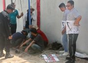 Pastikan Suplai Air Untuk Keperluan MCK Warga Binaan Lancar, Kalapas Awasi Langsung Perawatan Mesin Air Sumur Bor Lapas Sampit