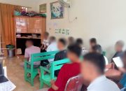 Perkuat Iman Dan Spiritualitas, Warga Binaan Agama Kristen Lapas Sampit Laksanakan Ibadah Minggu