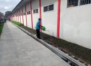 Langkah Nyata Menjaga Lingkungan dan Kualitas Tanaman, Lapas Sampit Lakukan Perawatan Kebun