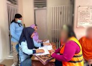 Lapas Sampit Dan Puskesmas Ketapang 1 Gelar Skrining IVA bagi 20 WBP Wanita: Upaya Deteksi Dini Kanker Serviks