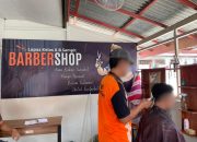 Program Pembinaan Kemandirian, Lapas Sampit Fasilitasi Keterampilan Barbershop Bagi WBP