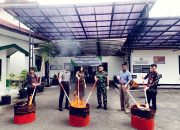 Pemusnahan Barang Bukti, Kolaborasi Lapas Sampit dan Kejari Kotim Wujudkan Kepastian Hukum