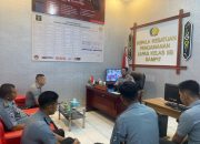 Perkuat Tugas dan Fungsi Pengamanan Lapas, Kalapas Sampit Berikan Arahan