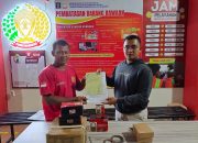 Dukung Kelancaran Pengamanan, Lapas Sampit Terima Gembok Dan Borgol Dari Ditjenpas