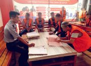 25 WBP Lapas Sampit Lakukan Penandatanganan BA Eksekusi dan Penyampaian Tanggal Bebas Murni