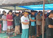 Pegawai dan WBP Lapas Sampit Sholat Jum’at Bersama