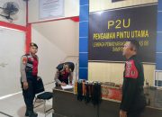 Jaga Situasi Kondusif, Patroli Sambang Polres Kotim di Lapas Sampit