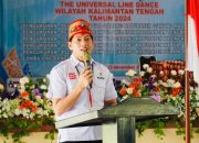 Peringatan HUT ke-8 The Universal Line Dance, Upaya Mendukung Olahraga Rekreasi di Kalteng