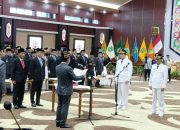 Gubernur Kalteng Melantik Bupati dan Wakil Bupati Lamandau, Masa Jabatan 2025 – 2030