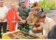 Gubernur Kalteng Resmikan Fasilitas Gedung Umat Hindu Kaharingan