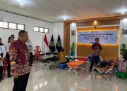 Ditjenpas Kalteng Gelar Layanan Kesehatan Gratis dan Donor Darah, Dalam Rangka HUT RI ke-80