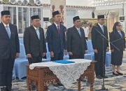 Gubernur Kalteng H. Agustiar Sabran Lantik Enam Pejabat Tinggi Pratama
