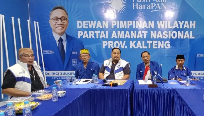 Ketua DPW PAN Kalteng H. Achmad Diran Nyatakan Berhenti dari Jabatannya